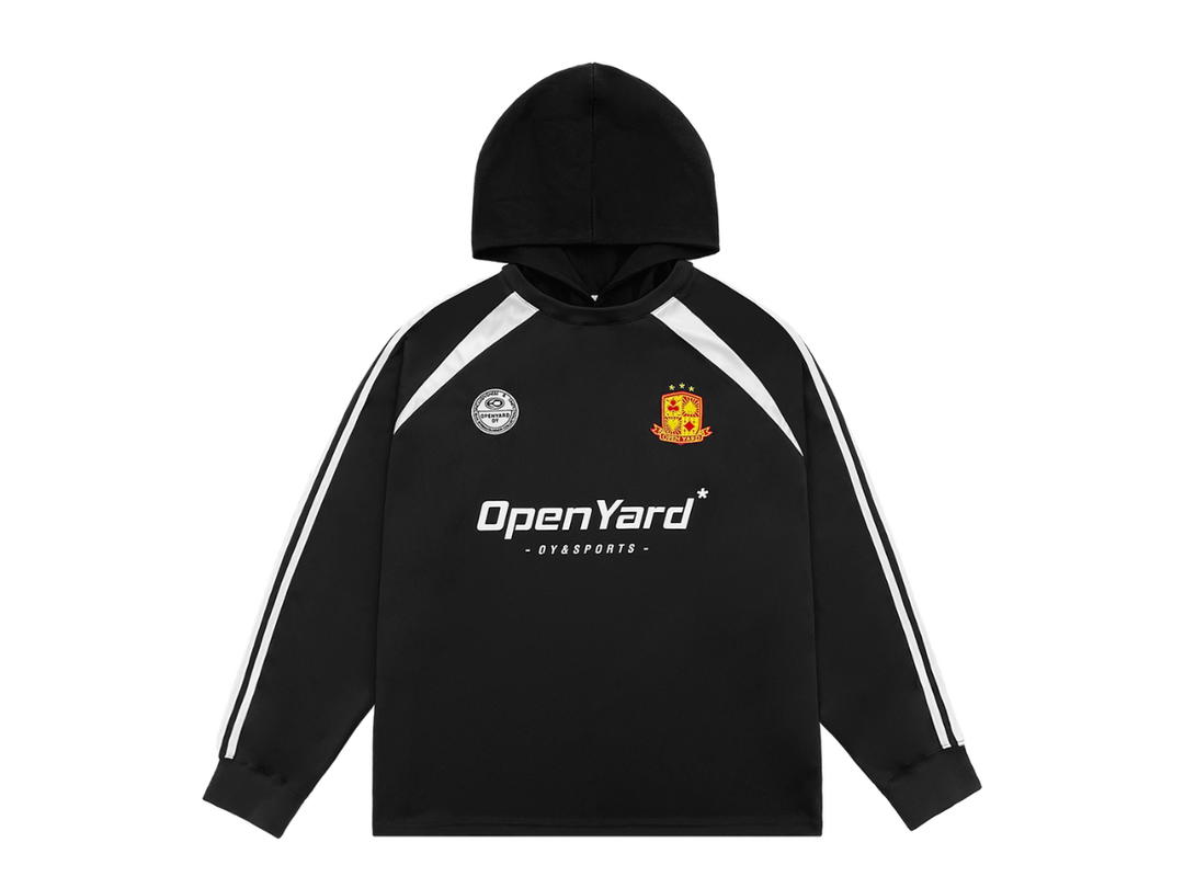 OY OY Sporty Opyd Hoodie Long Sleeve T Black