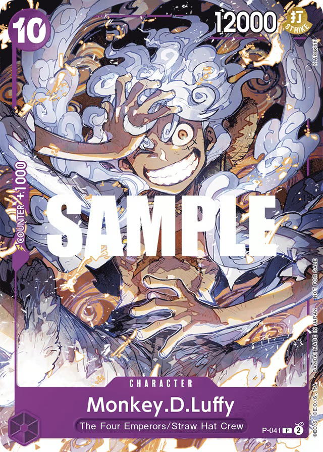 One Piece One Piece Monkey.D.Luffy P [P-041] Promo (EN)