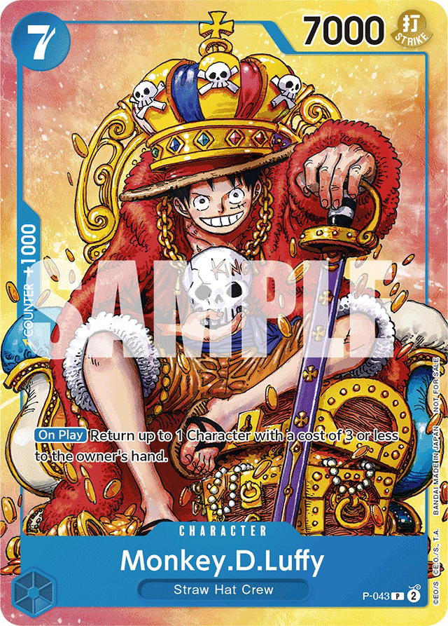 One Piece One Piece Monkey.D.Luffy P [P-043] Promo [Convention Promo 2024] (EN)