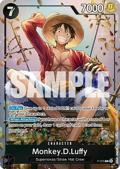 One Piece One Piece Monkey.D.Luffy P [P-075] Promo [Tin Pack Set Vol.2] (EN)