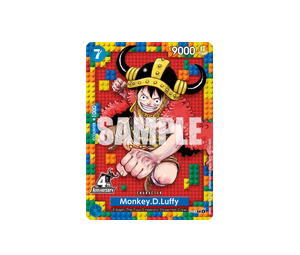 Buy One Piece Monkey.D.Luffy P [P-110] Promo [4th Anniversary] (EN) at Sasom – Authentic and Ready to Ship