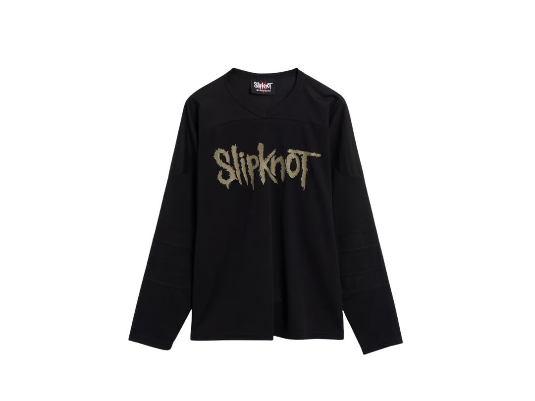 Pleasures Pleasures x Slipknot X-Ray Hockey Long-Sleeved Black