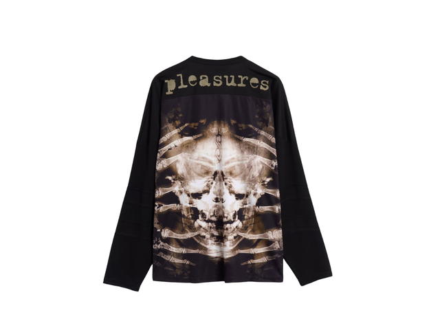 Pleasures Pleasures x Slipknot X-Ray Hockey Long-Sleeved Black - view 2