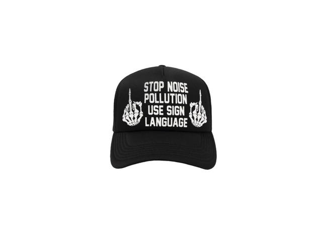 Pleasures Pleasures Pollution Trucker Black - view 1