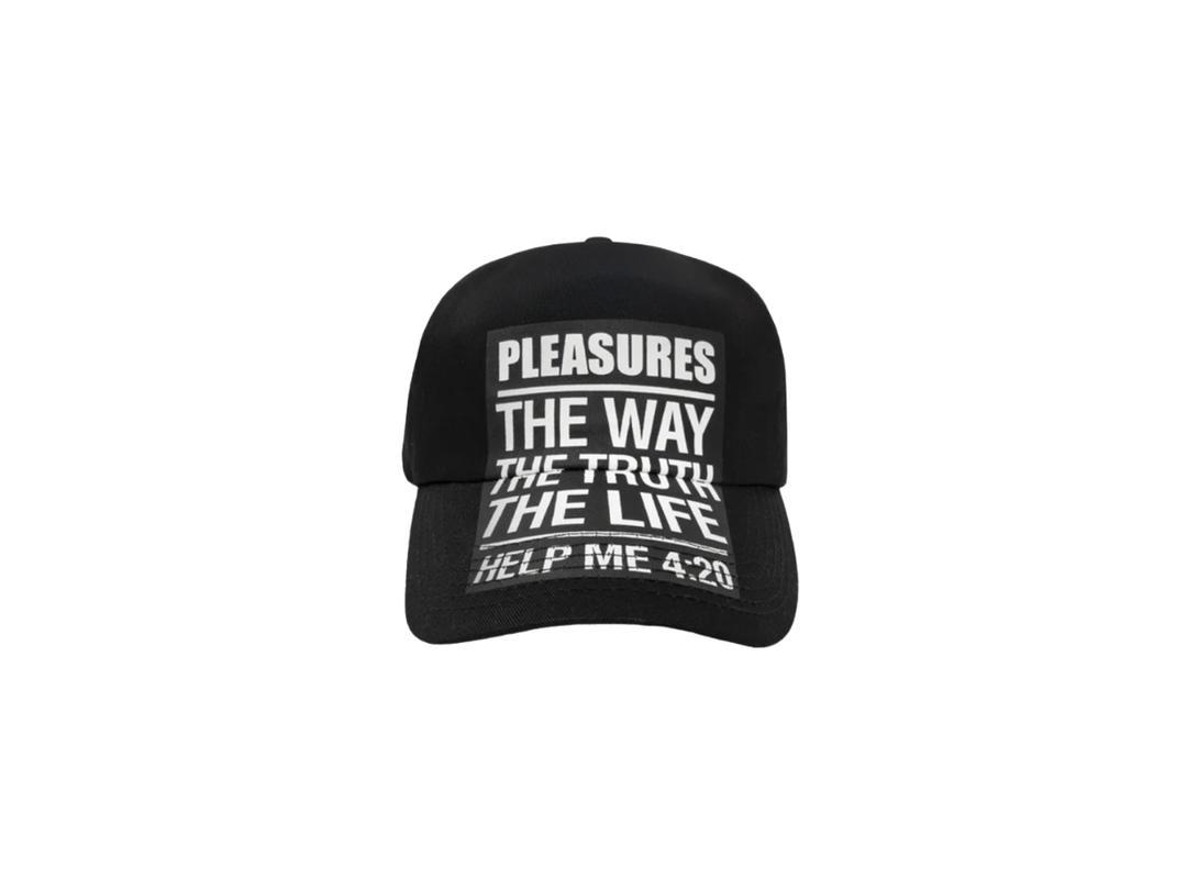 Pleasures Pleasures Proverb Cap Black