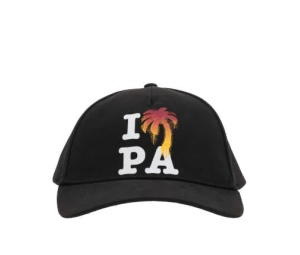 Buy Palm Angels I Love PA Drill Baseball Cap Black at Sasom – Authentic and Ready to Ship