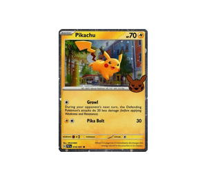 Buy Pokemon Pikachu C [PAF 018/091] Scarlet & Violet "Paldean Fates" [Halloween Trick or Trade 2024] (EN) at Sasom – Authentic and Ready to Ship