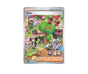 Buy Pokemon Clive SIR [PAF 236/091] Scarlet & Violet "Paldean Fates" (EN) at Sasom – Authentic and Ready to Ship