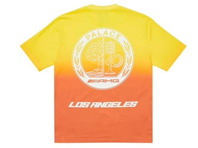 Palace Palace AMG 2.0 Log Angeles T-shirt Yellow/Orange - view 1