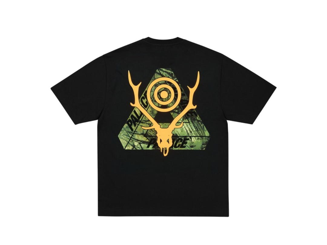 Palace Palace South2 West8 Stag-Ferg T-Shirt Black