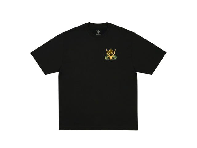 Palace Palace South2 West8 Stag-Ferg T-Shirt Black - view 2
