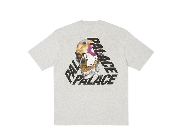 Palace Palace Baked P-3 T-Shirt Grey Marl (SS24) - view 2