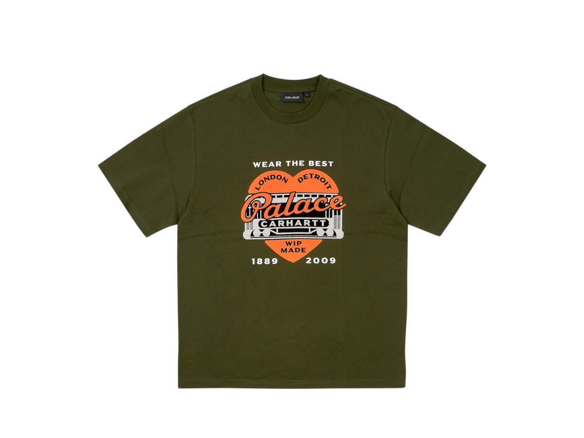 Palace Palace Carhartt Wip Heart T-Shirt Plant