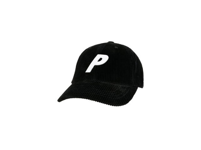 Palace Palace Corduroy P 6-Panel Black (SS24) - view 1