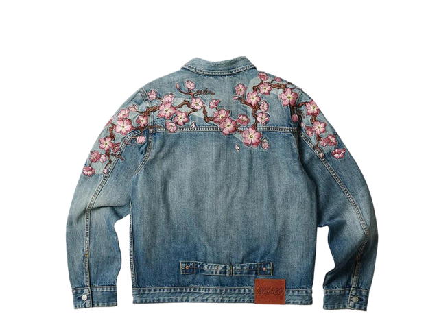 Palace Palace Evisu Type One Denim Jacket Stone Wash - view 2