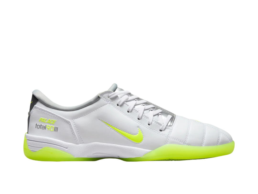 Palace Palace X Nike Total P90 III Shoe White Silver Volt