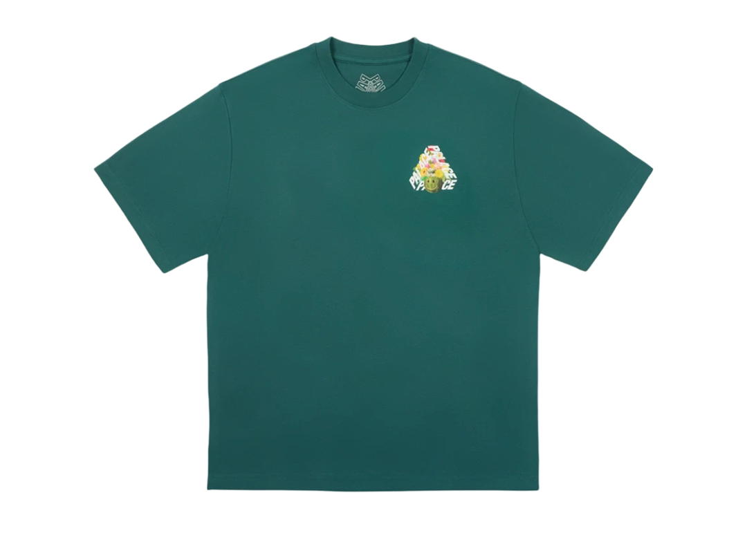 Palace Palace P-3 Punch T-Shirt Racey Green (FW24)