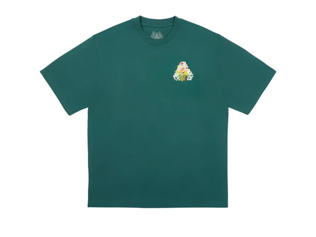Palace Palace P-3 Punch T-Shirt Racey Green (FW24) - view 1