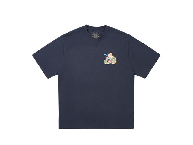 Palace Palace P Sea T-Shirt Navy - view 1