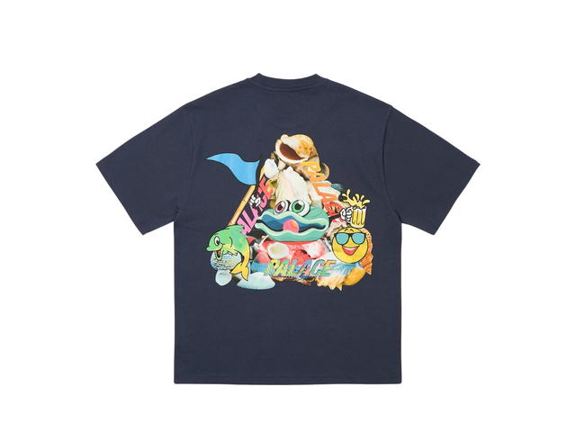 Palace Palace P Sea T-Shirt Navy - view 2