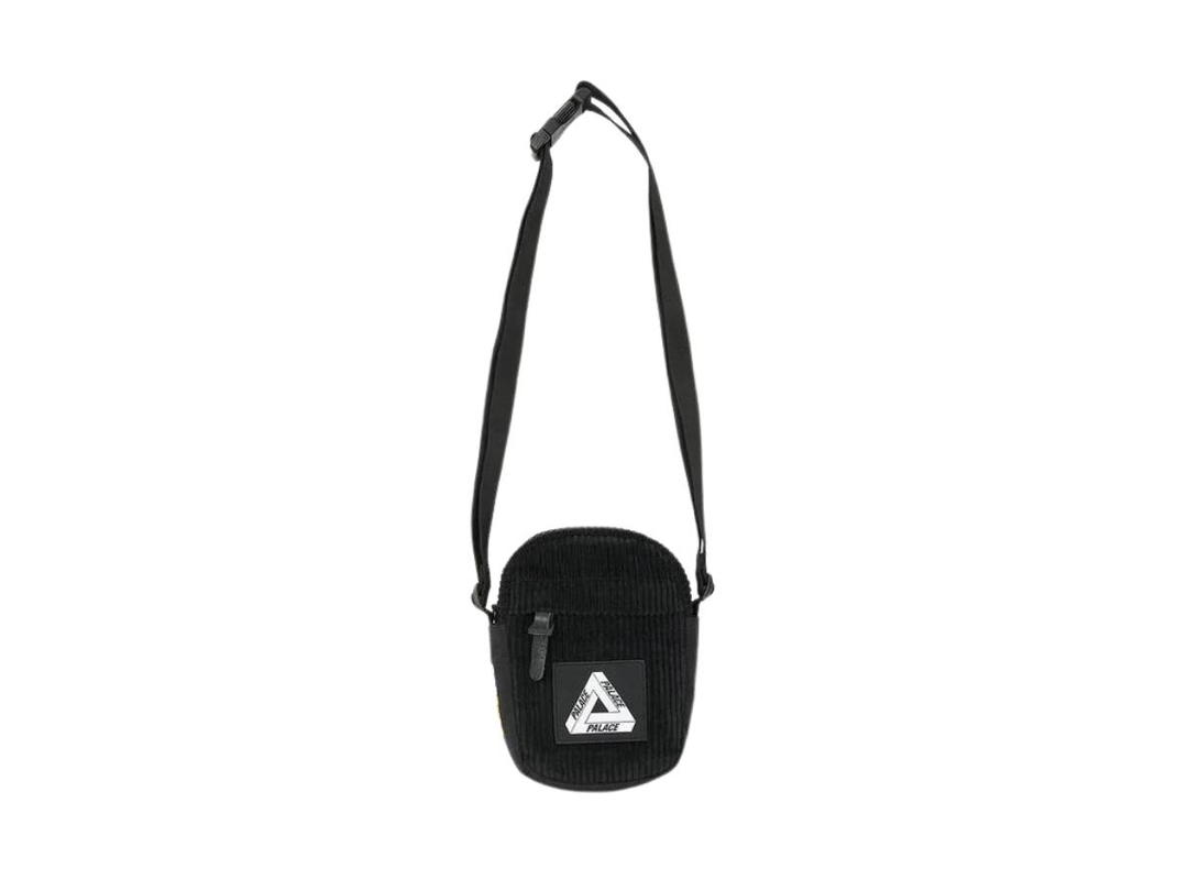 Palace Palace Skateboard Corduroy Shot Bag Black
