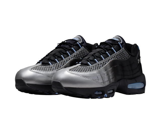 Palace Palace x Nike Air Max 95 Black Silver Blue - view 3
