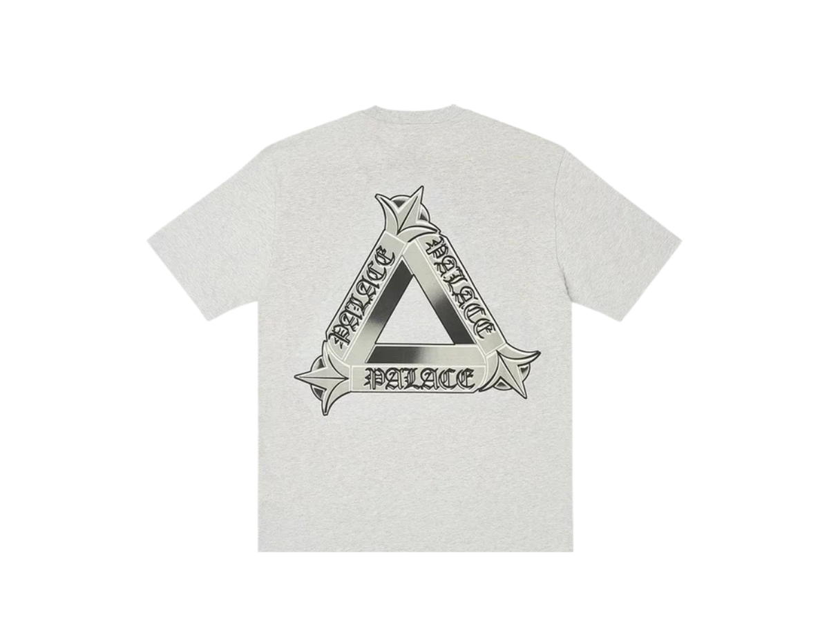 Palace Palace Tri-OG T-Shirt Grey Marl