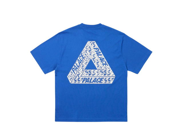Palace Palace Tri Slip T-Shirt Blue Berry - view 2
