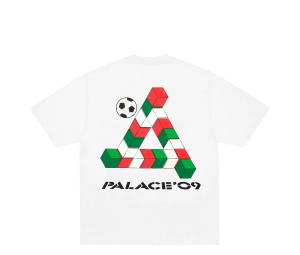 Buy Palace 09 Tri-Ferg T-Shirt White at Sasom – Authentic and Ready to Ship
