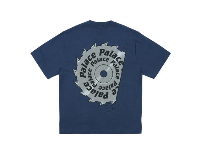 Palace Palace Saw T-Shirt Navy - view 2