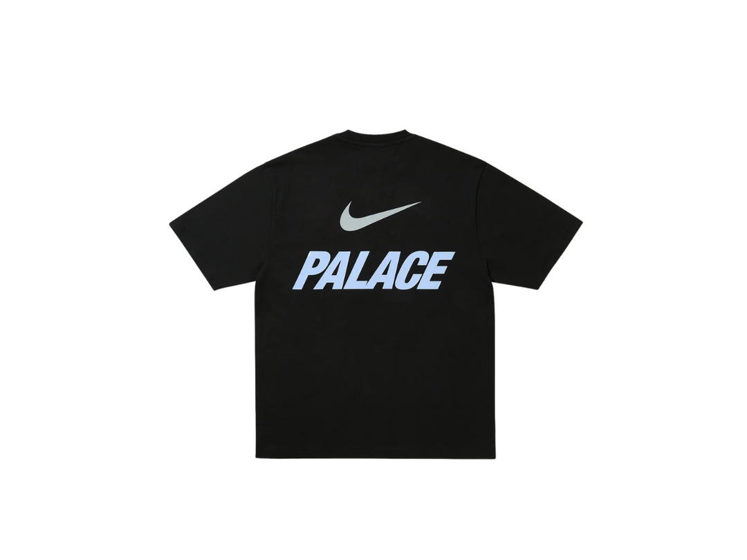 Palace Palace x Nike Font Swoosh T-Shirt Black