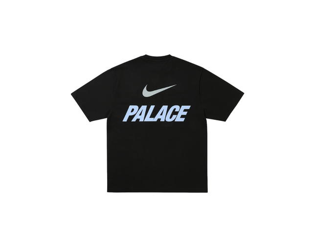 Palace Palace x Nike Font Swoosh T-Shirt Black - view 1