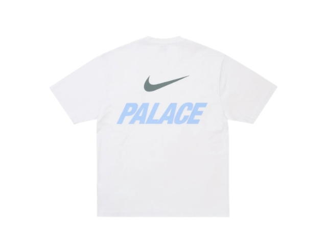 Palace Palace x Nike Font Swoosh T-shirt White - view 1