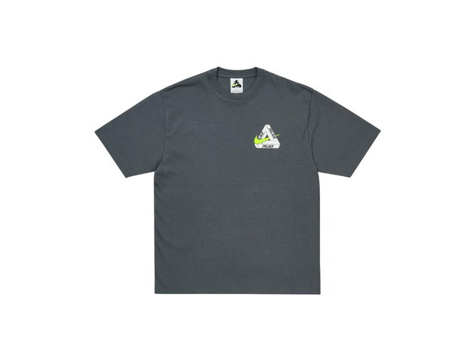 Palace Palace X Nike Tri Swoosh T-shirt Charcoal - view 2
