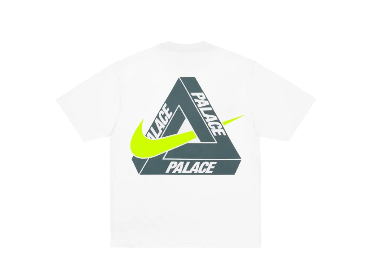Palace Palace X Nike Tri Swoosh T-shirt White