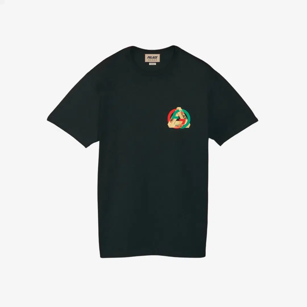 Palace Palace x Gucci Printed Heavy Cotton Jersey T-Shirt Black - 22FW