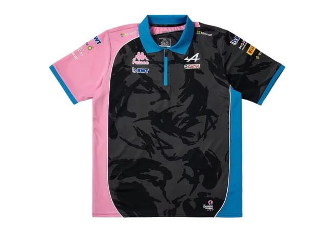 Palace Palace X Kappa For Alpine Tech Polo Night Desert Camo - view 2