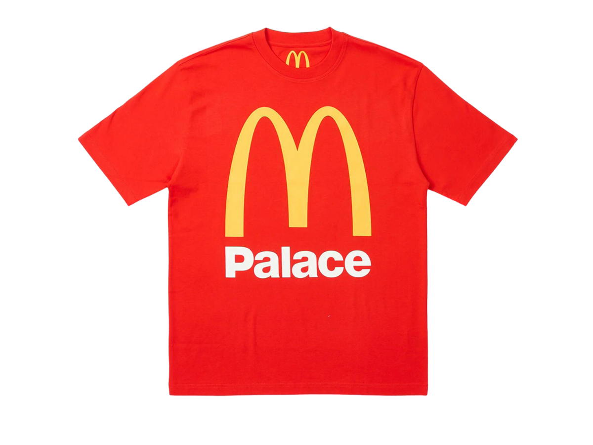 Palace Palace x Mcdonald's Logo T-Shirt Red