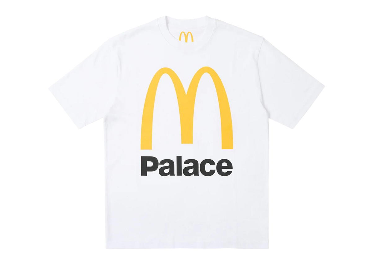 Palace Palace x Mcdonald's Logo T-Shirt White