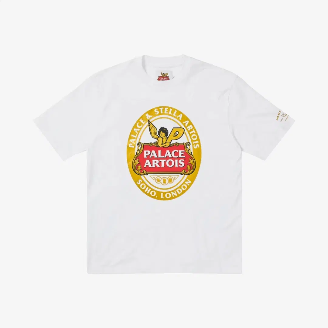 Palace Palace x Stella Artois Coaster T-Shirt White - 21FW
