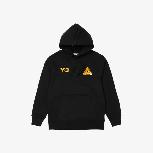 Palace Palace x Y-3 Logo Hoodie Black - 22FW - view 2