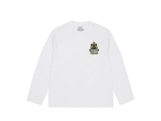 Palace Palace Lock In Longsleeve White - view 1