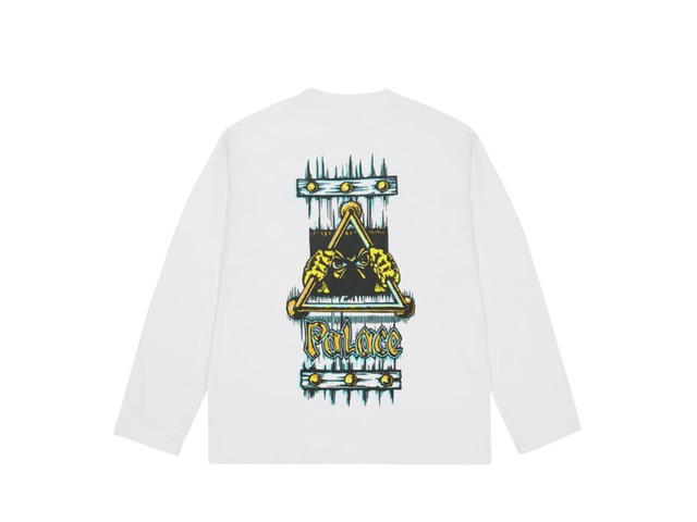 Palace Palace Lock In Longsleeve White - view 2
