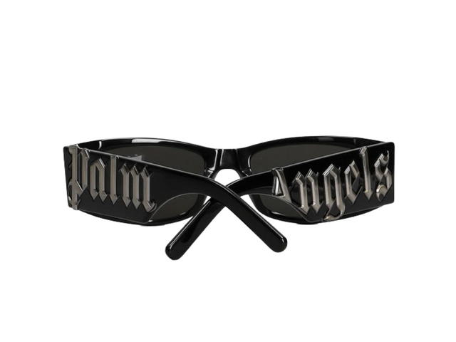 Palm Angels Palm Angels Angel Square Frame Sunglasses Black - view 3