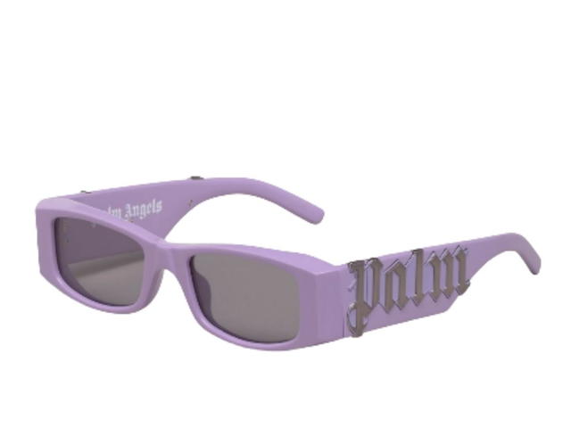 Palm Angels Palm Angels Angel Sunglasses Violet Light Grey - view 2