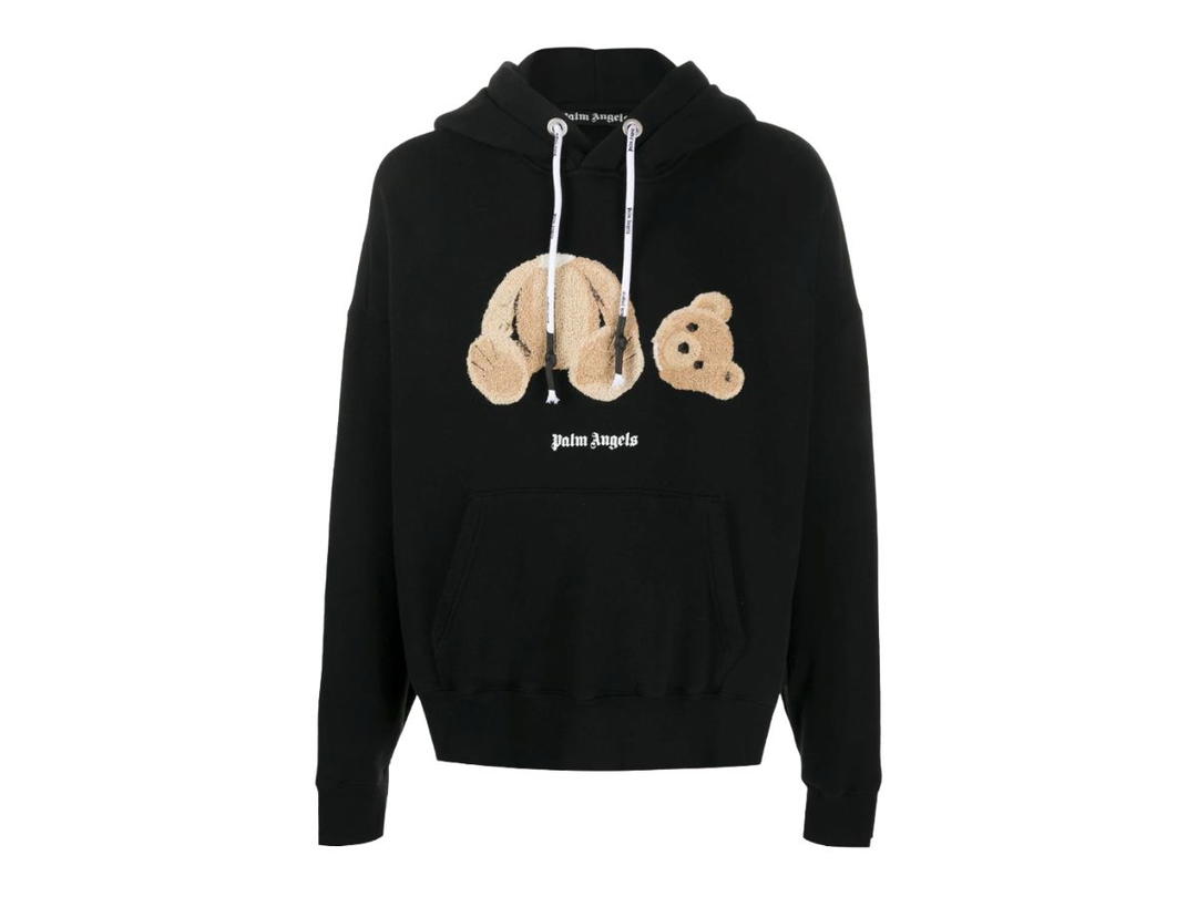 Palm Angels Palm Angels Bear Hoodie Black