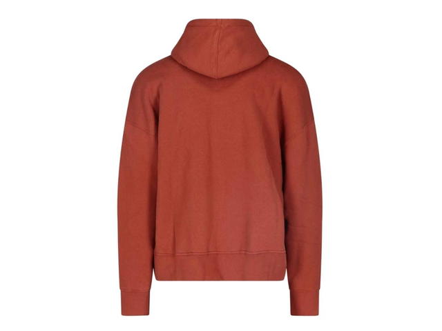 Palm Angels Palm Angels Bear Printed Hoodie Brick Red - view 2