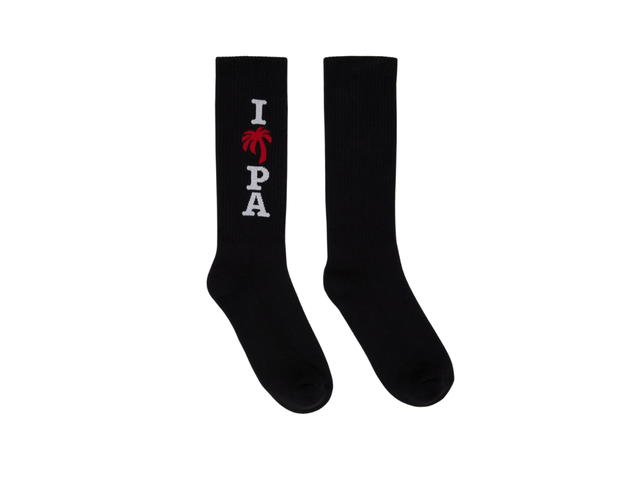 Palm Angels Palm Angels Black I Love Pa Socks - view 1