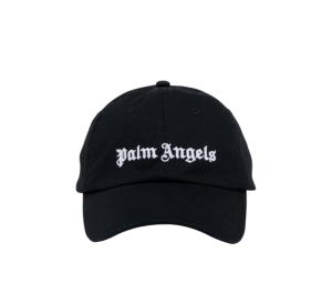 Buy Palm Angels Black Logo Cap Black White at Sasom – Authentic and Ready to Ship