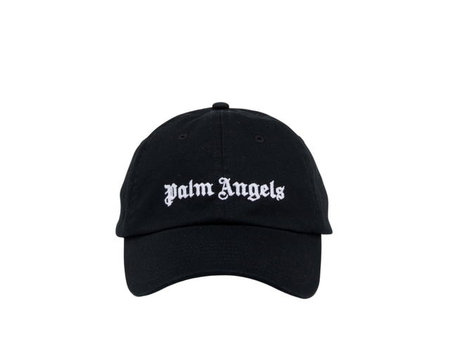 Palm Angels Palm Angels Black Logo Cap Black White - view 1